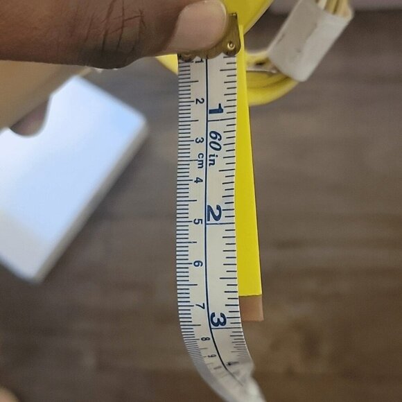 BP Yellow Strappy Shoes Size 12M New In Box 3" heel - Picture 9 of 9